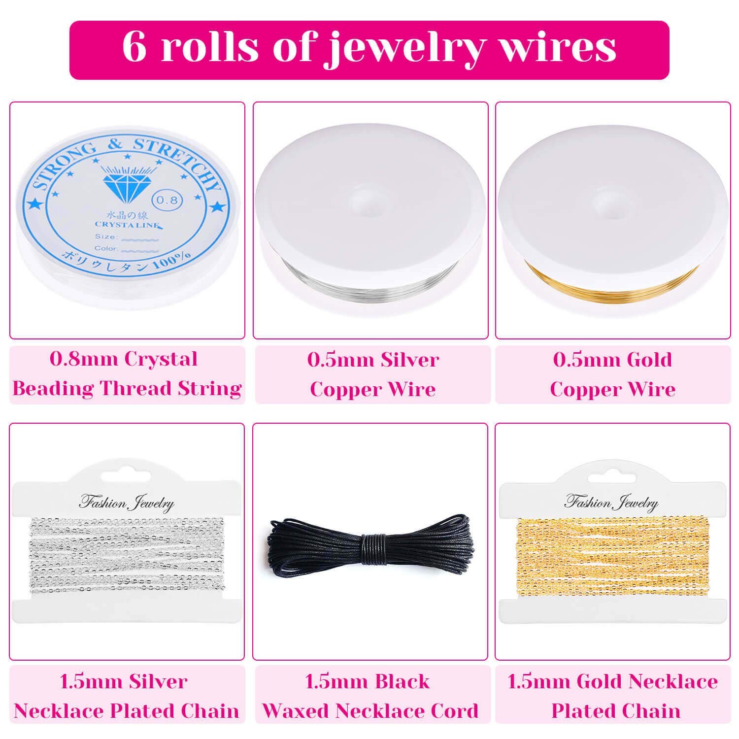 Adult Jewelry Making Kit with 1857 Pcs Tools and Complete Jewelry Making