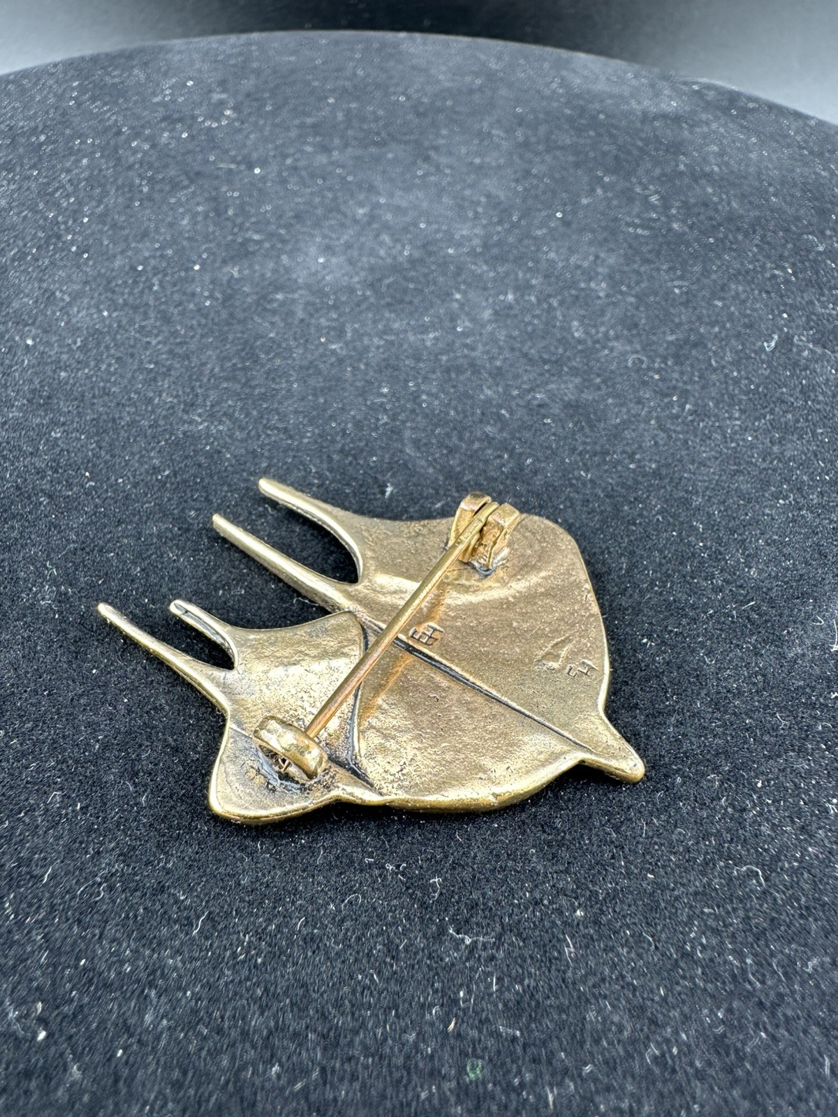 Eivind Hillestad Viking Ships Brooch Signed