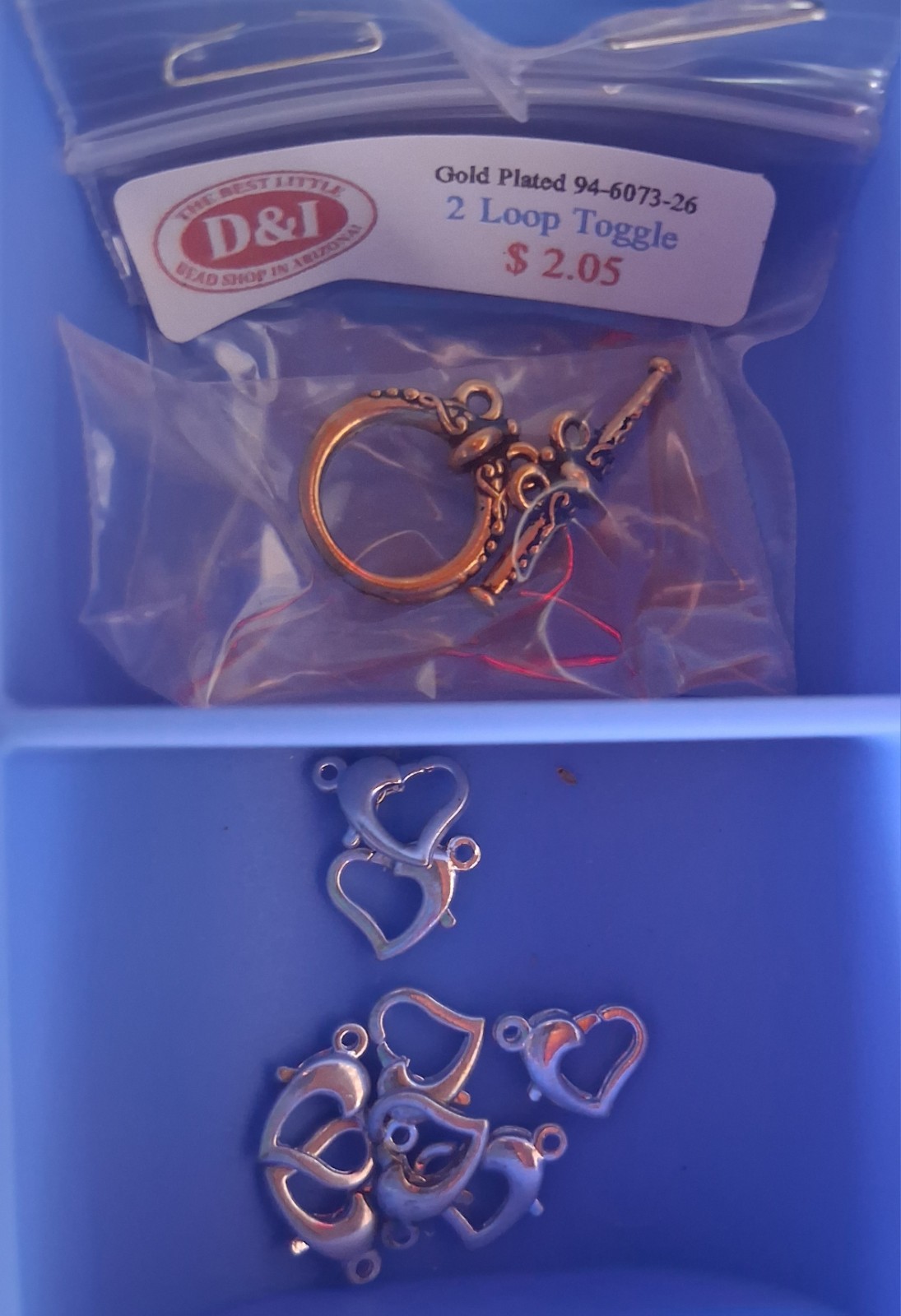 HUGE Mixed Charm Lot, Watch Faces W/batt, Toggles, Jump Rings, Clasps