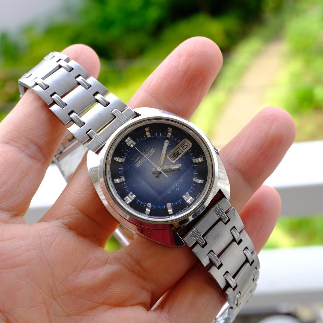 Working SEIKO 5 ACTUS Automatic Watch 21 Stone