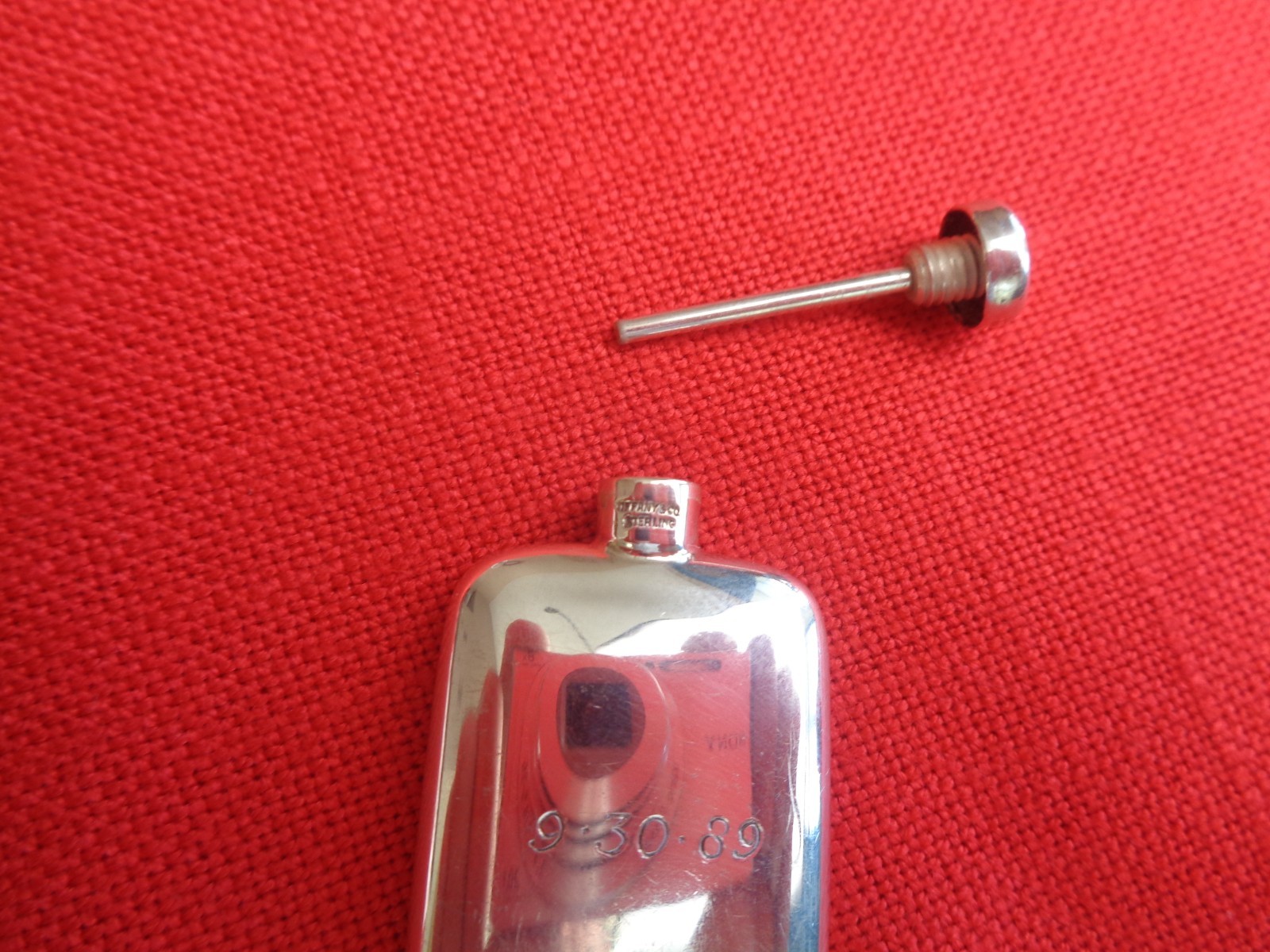 Tiffany & Co. Sterling Silver Miniature Perfume Flask 15.5G