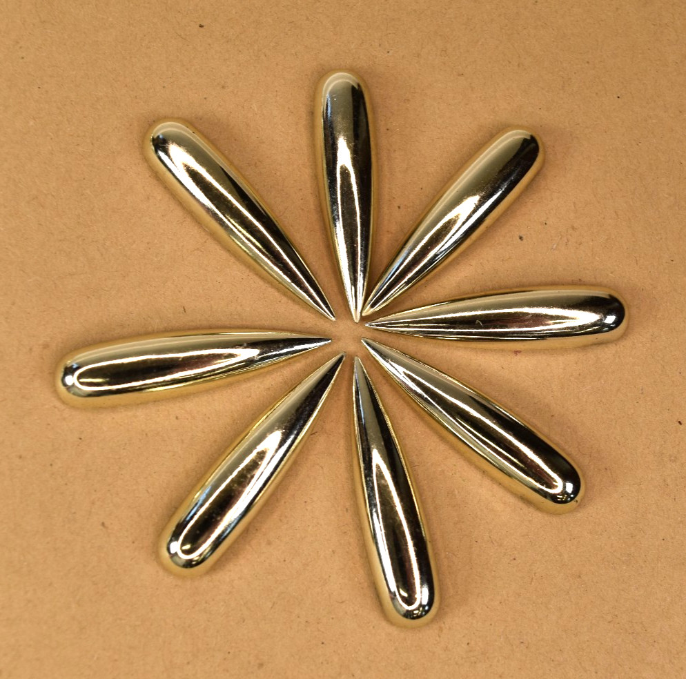 Crafting, Making, Beautiful Teardrop Shaped Plastic Finding, 200g, 42mm Long