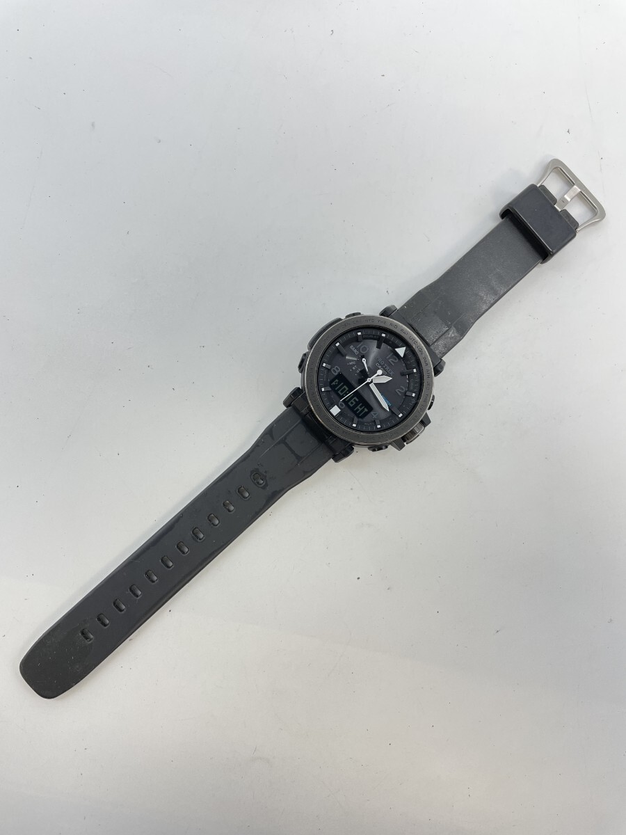Operational Item CASIO Pro Trek PRG 650Y PROTREK Tough Solar Ana Digi Men’s Wris