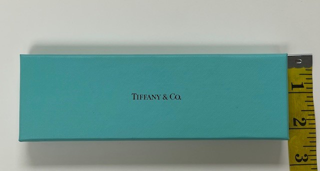Tiffany & Co. Blue Box With Pouch 7″ x 2″x 1″