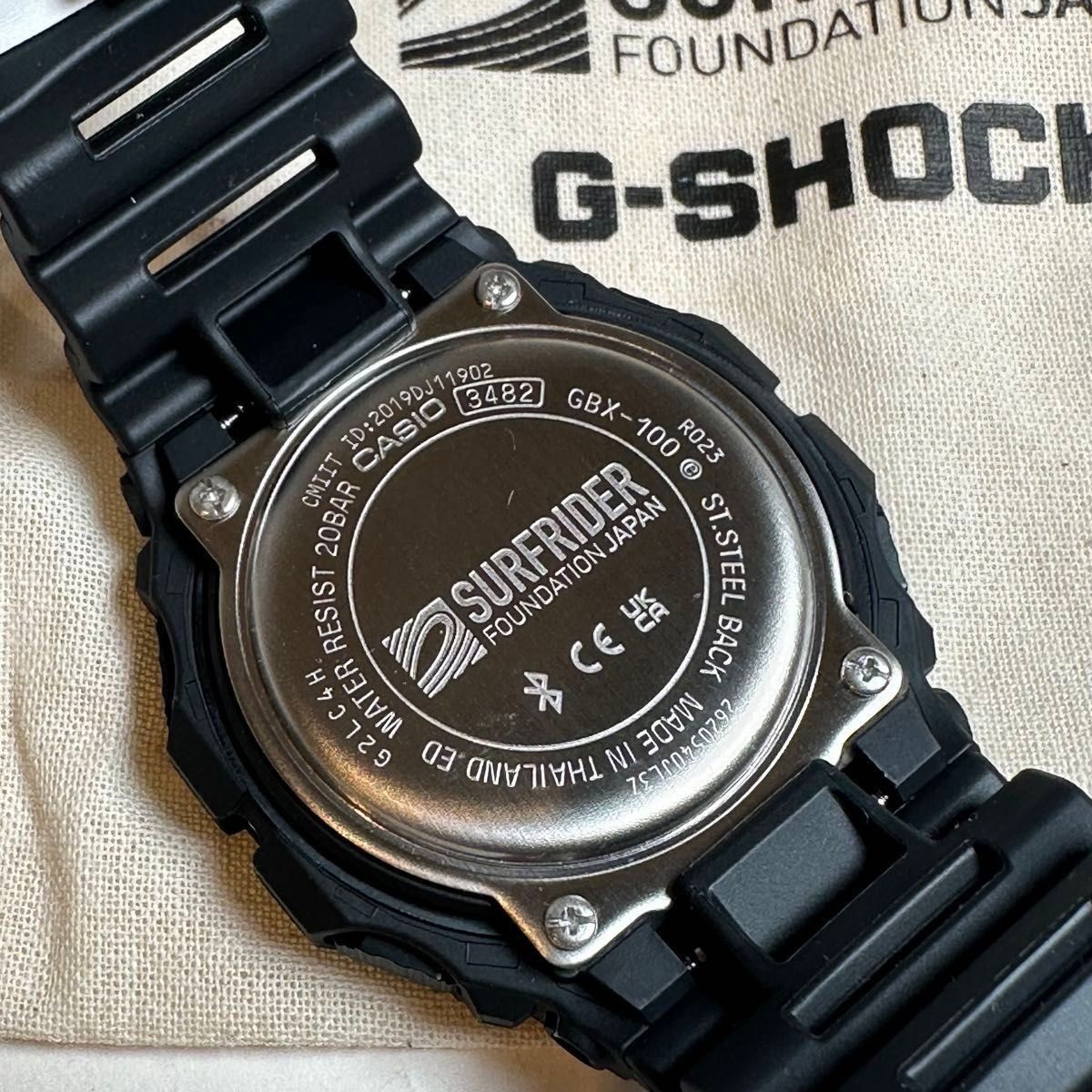 Brand New GBX 100SFJ 1JR G SHOCK SURFRIDER FOUNDATION Japan MIP LCD