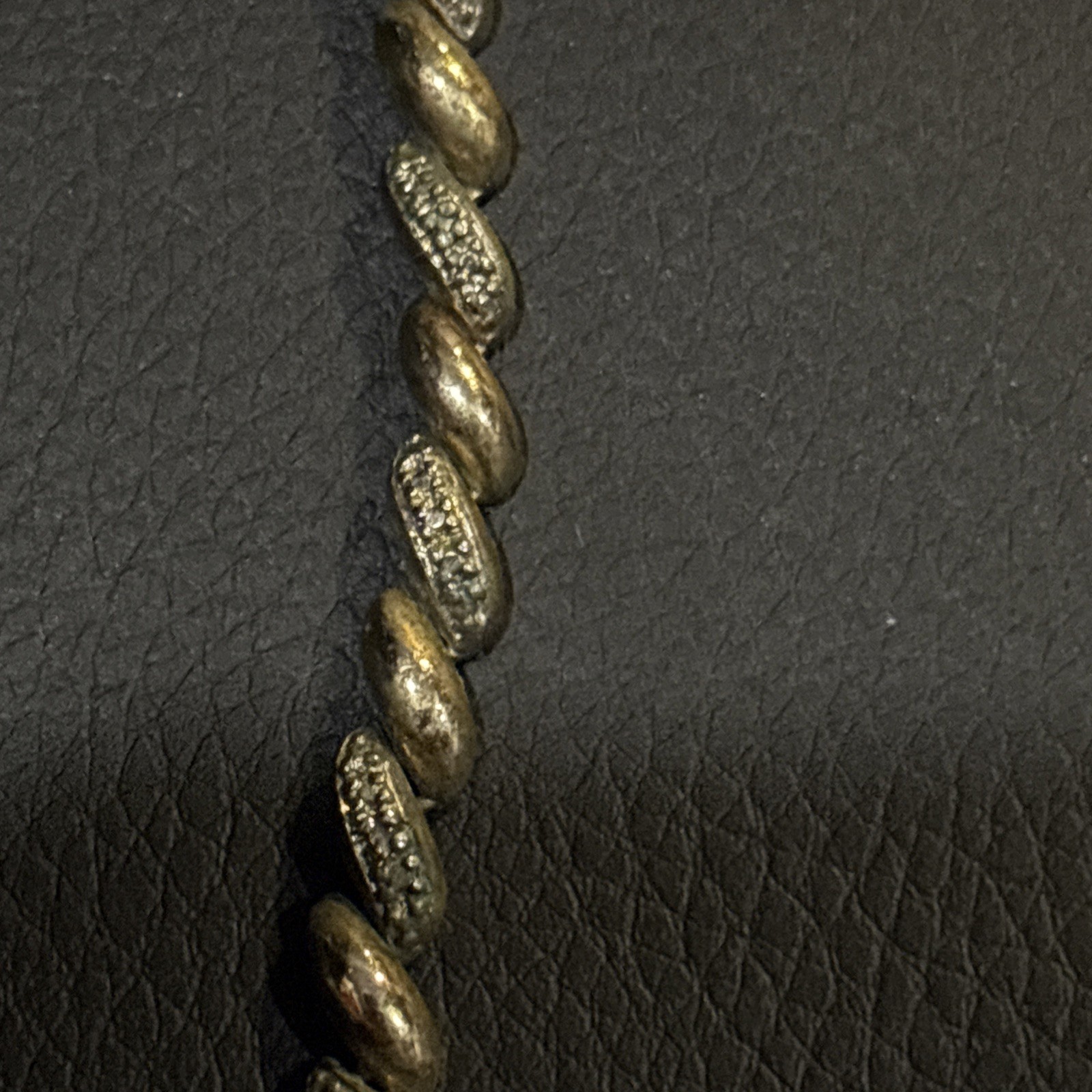 ROSS-SIMONS GOLD PLATED 925 STERLING SILVER 17” NECKLACE WITH ACCENT CZ