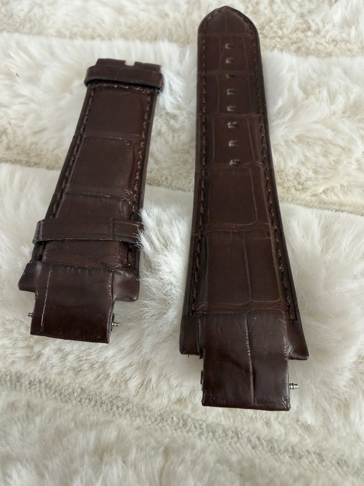 Alligator Strap For The Renato Martin Braun Moon Watch – Brown