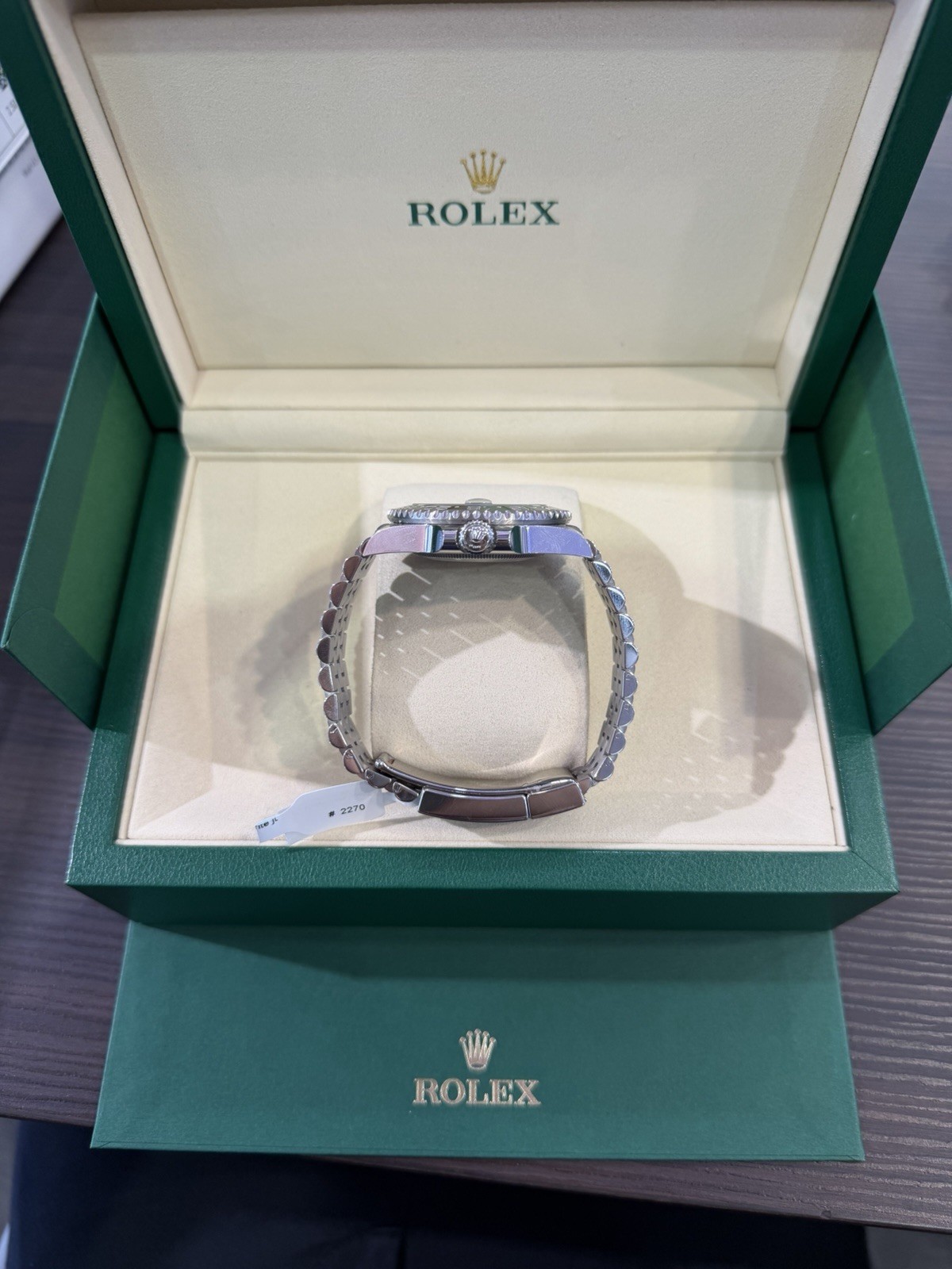 2026 Rolex GMT Master II Sprite 126720VTNR 40mm Green and Black Steel Box Papers