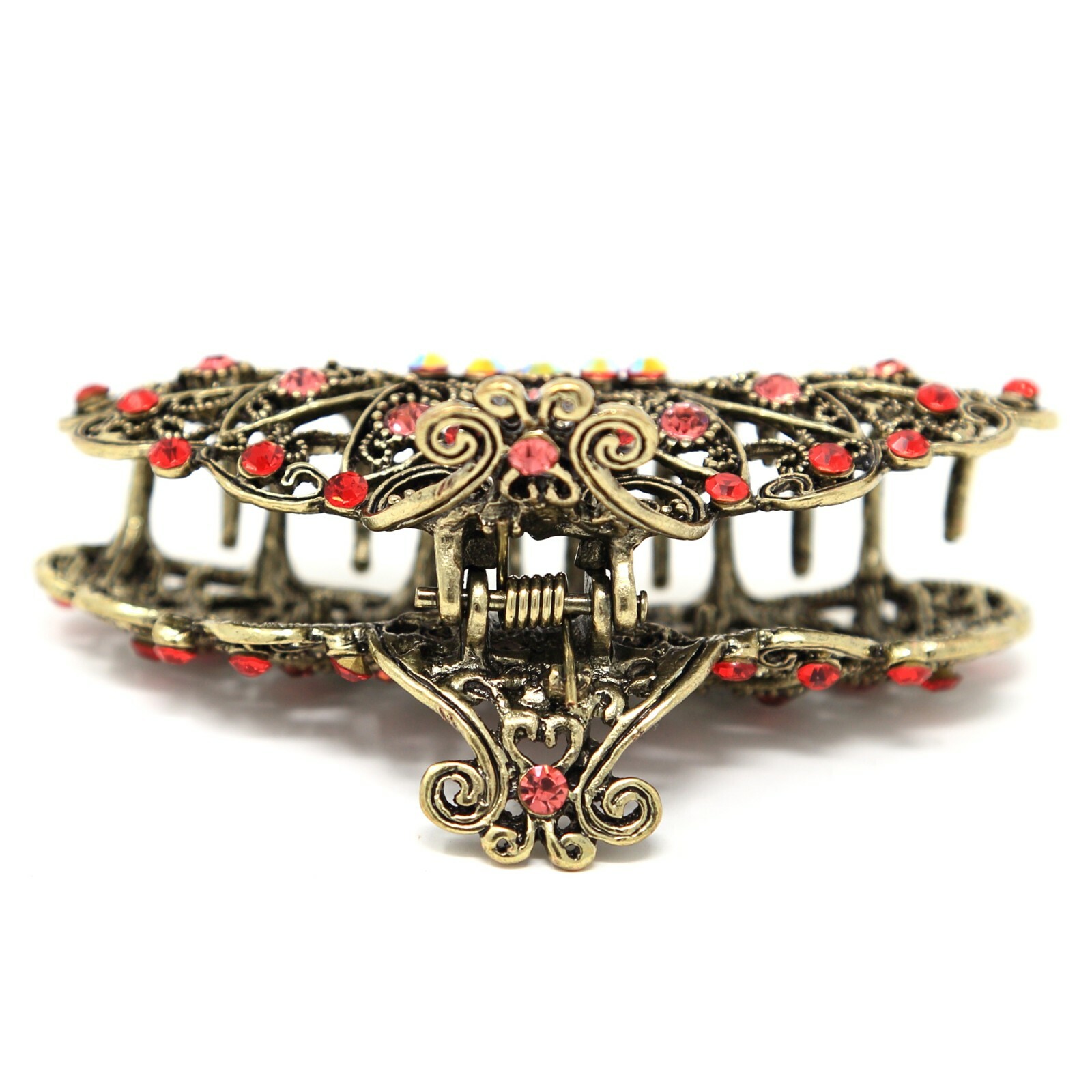 New Top Quality Metal with Imperial crown Design Crystals Hair claws clips pins