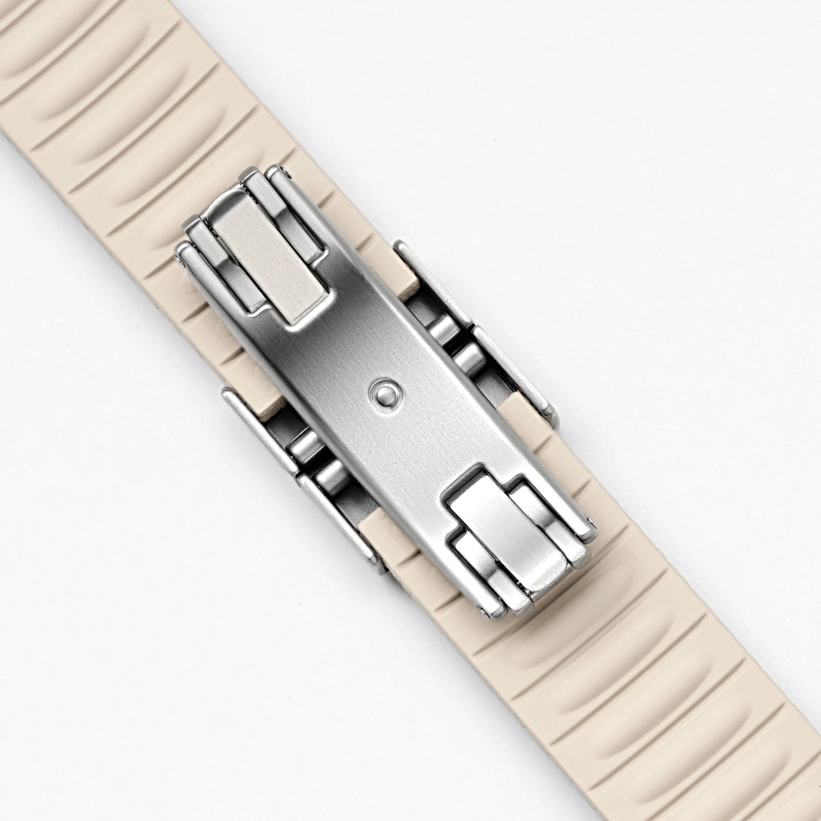 LATEST STYLE CTS FKM Rubber Strap 18/19/20/21/22/24Mm Curved End Snap Deployant
