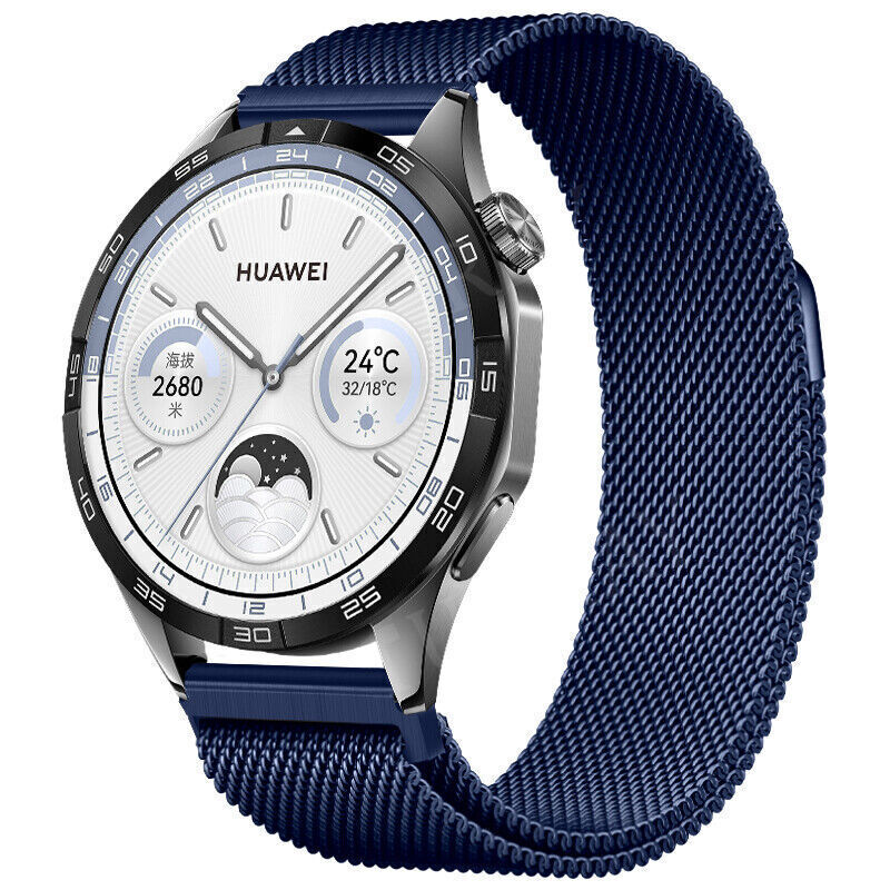 For Garmin Venu 3S/2S/Vivoactive 4S 3S/Forerunner 255S 265S Metal Strap Band
