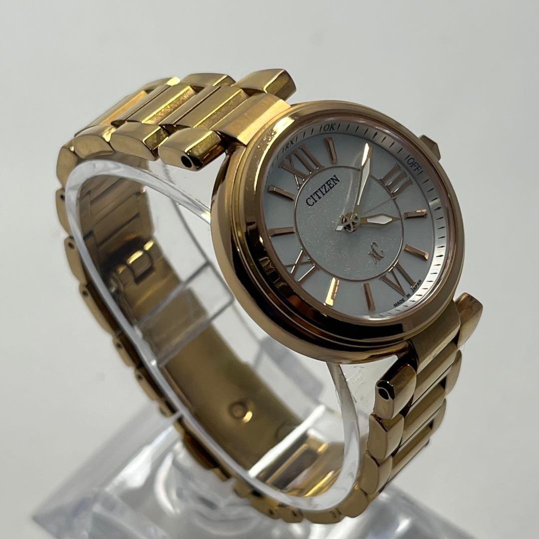 Citizen xC Solar Dress Watch Womens Pink Gold Tone 14cm/5.5in Wristwatch