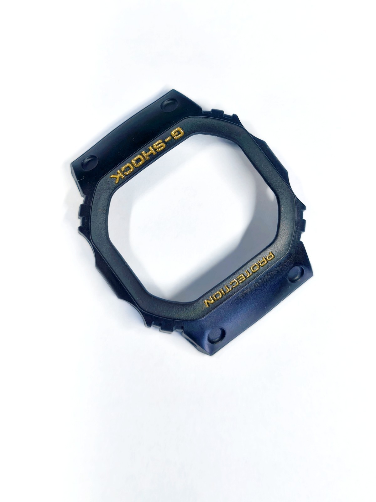 Vintage Casio G Shock DW-5600C (901/691) Replacement Custom Bezel GOLD Letters