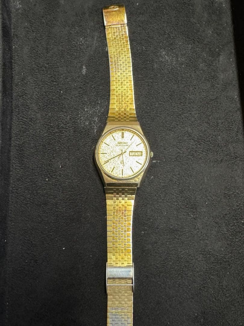 SEIKO GRAND QUARTZ Operational Watch Gold