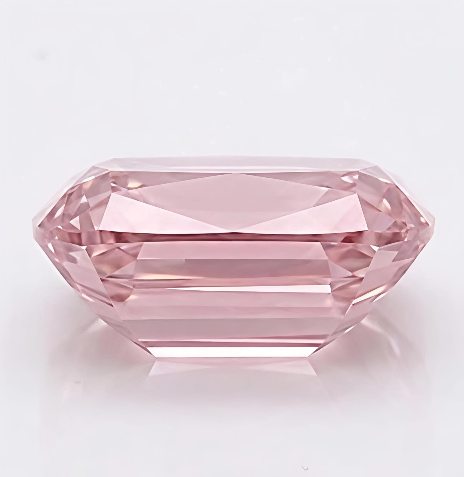 1.50 Ct Baby Pink Color Elongated Cushion Cut VVS1 Diamond 6×8 MM Gemstone+Gif