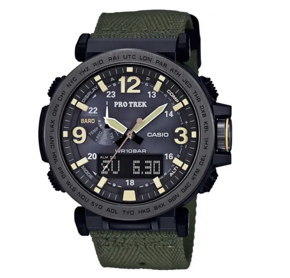 Casio PRO TREK Men’s Black Watch – PRG600YB-3 NEW