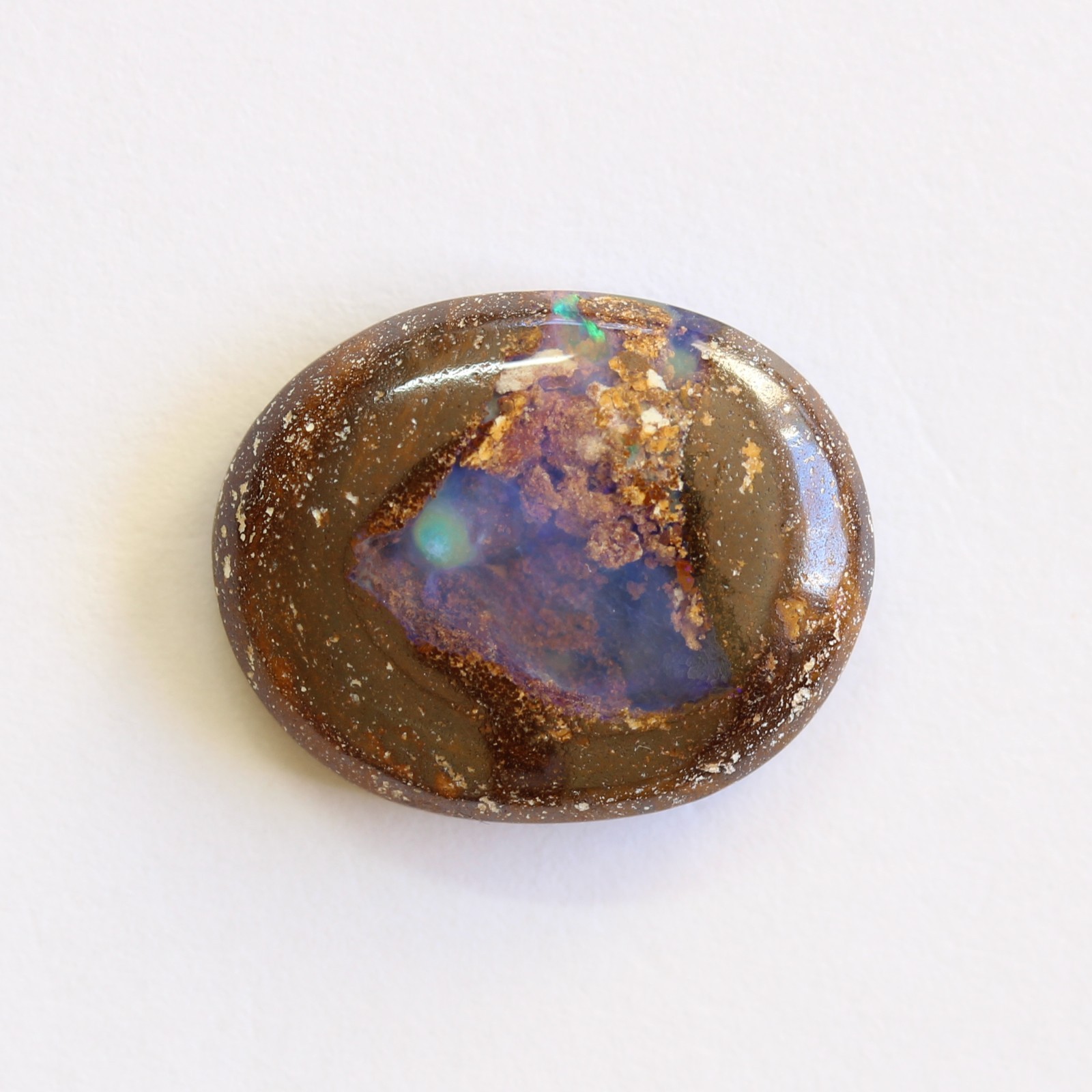 Boulder opal 6.79ct 15.5 x 12mm Australian opal natural solid loose unset stone