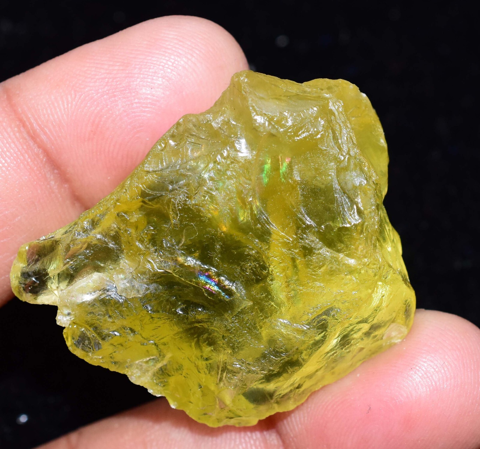 128.50 Ct Natural Lemon Brazilian Citrine Untreated Earth-Mined Loose Rough