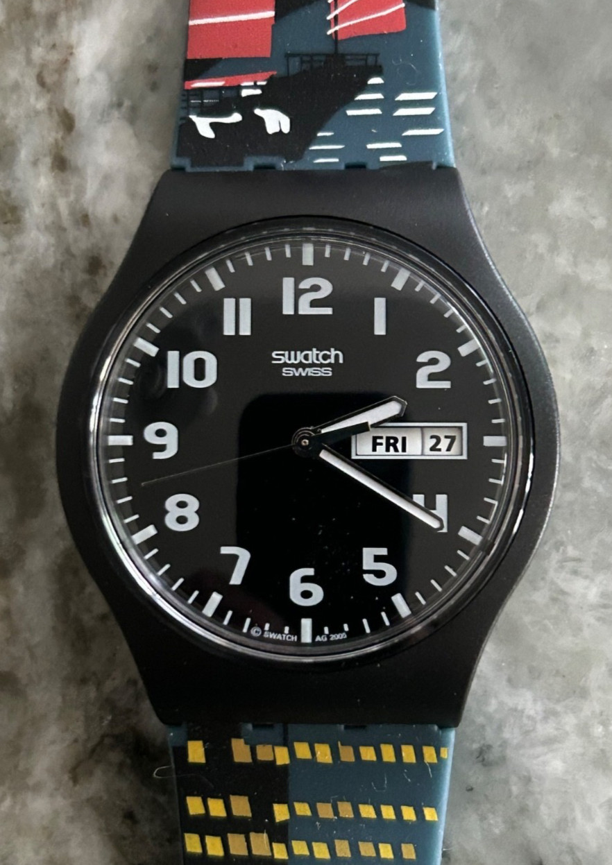 Swatch – Hong Kong Airport– SUJB700D – 2007 – Limited Edition – 2011