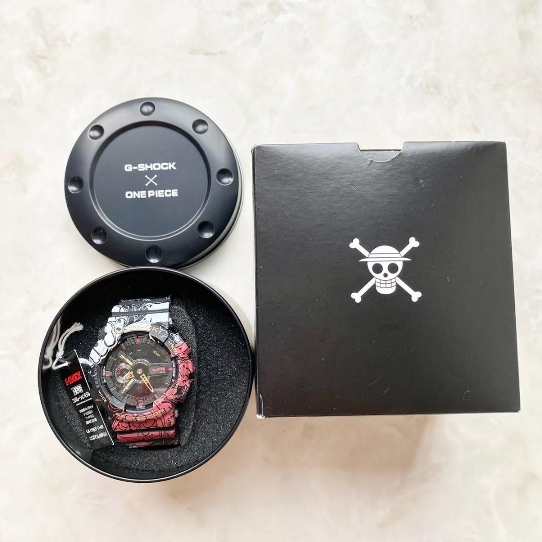 [B1P] CASIO G SHOCK GA 110JOP One Piece Luffy Collaboration Watch [q8m]