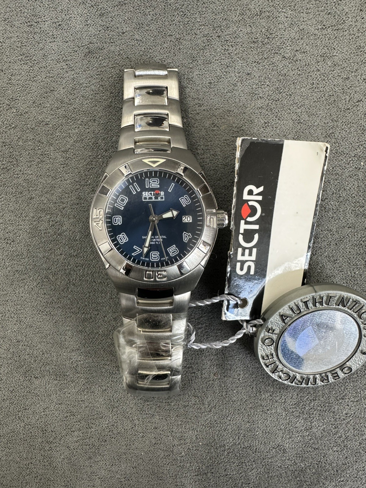 Sector 750 Ladies 30.5mm Stainless Steel Watch / NOS Orig MSRP $475 / Price $180
