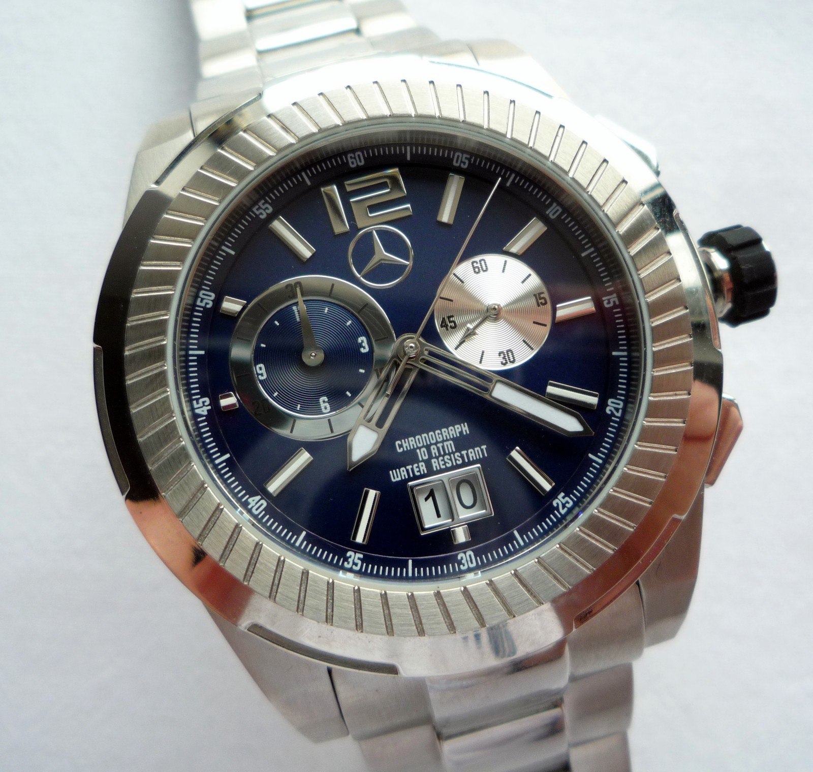 Mercedes Benz Classic Motorsport AMG DTM Racing Driver Sport Chronograph Watch