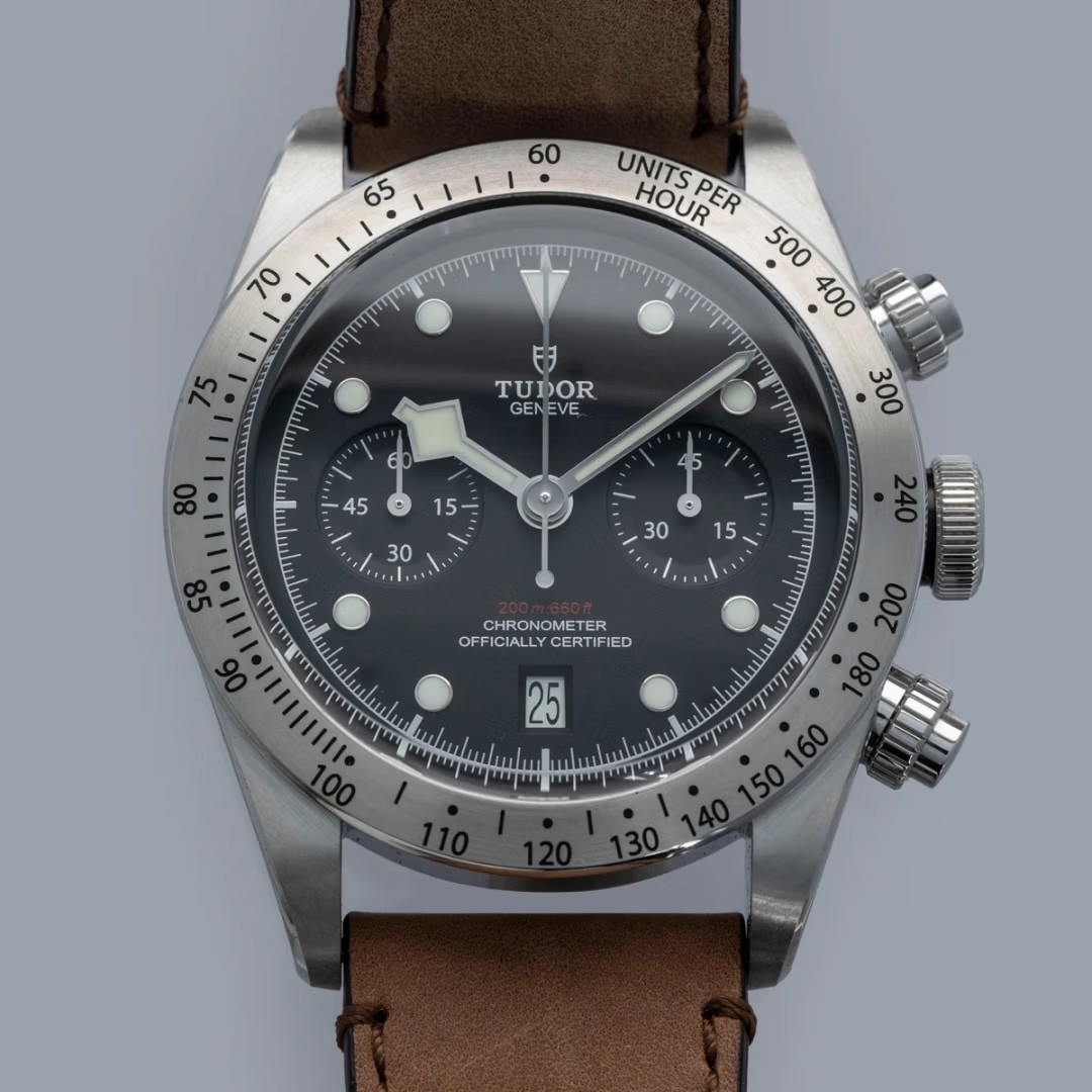 Tudor Black Bay Chrono Black Dial Stainless Steel 41mm Automatic Men’s 79350