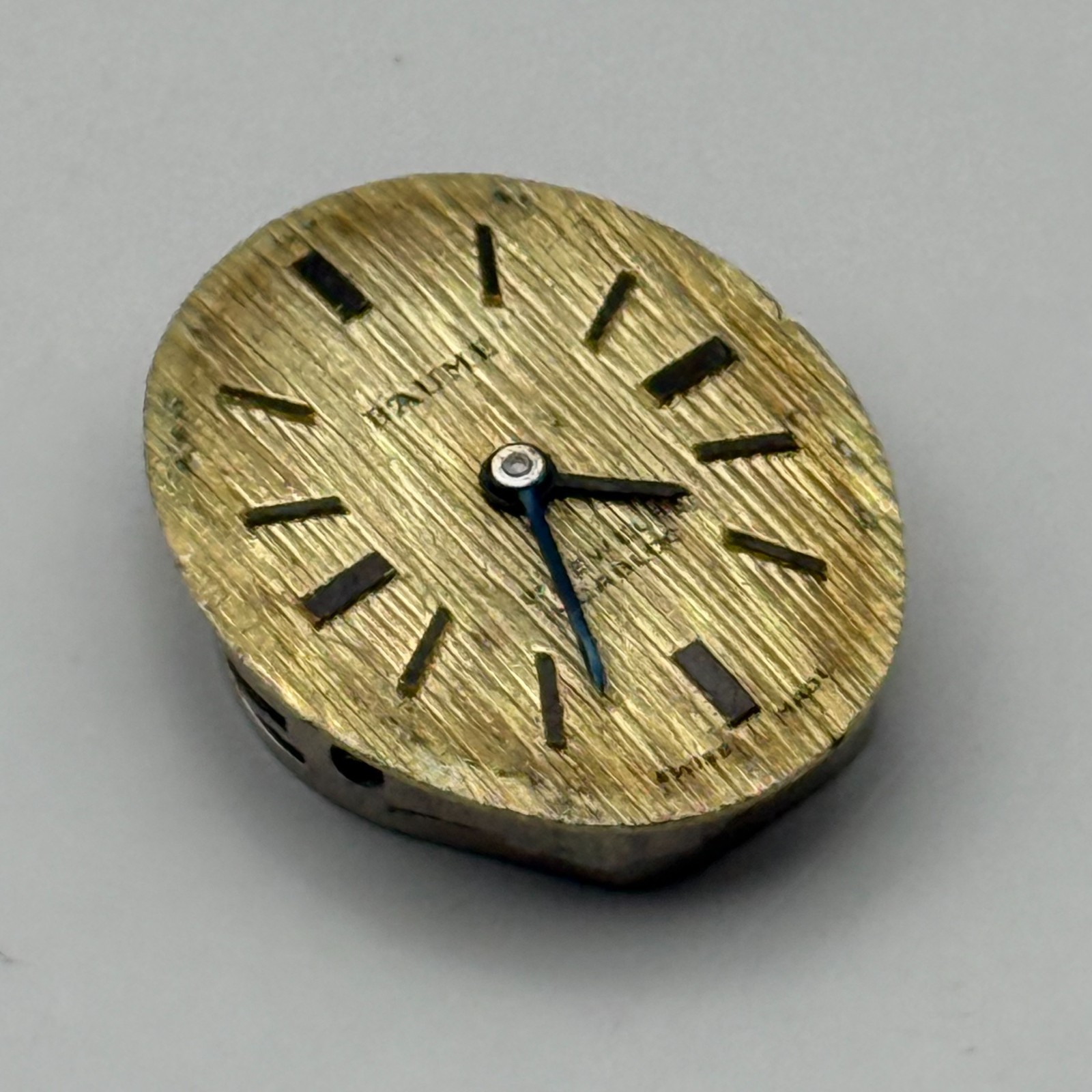 FHF 69-21 Watch Movement Baume 17 Jewels Swiss Manual Wind Parts Repair 15.3mm