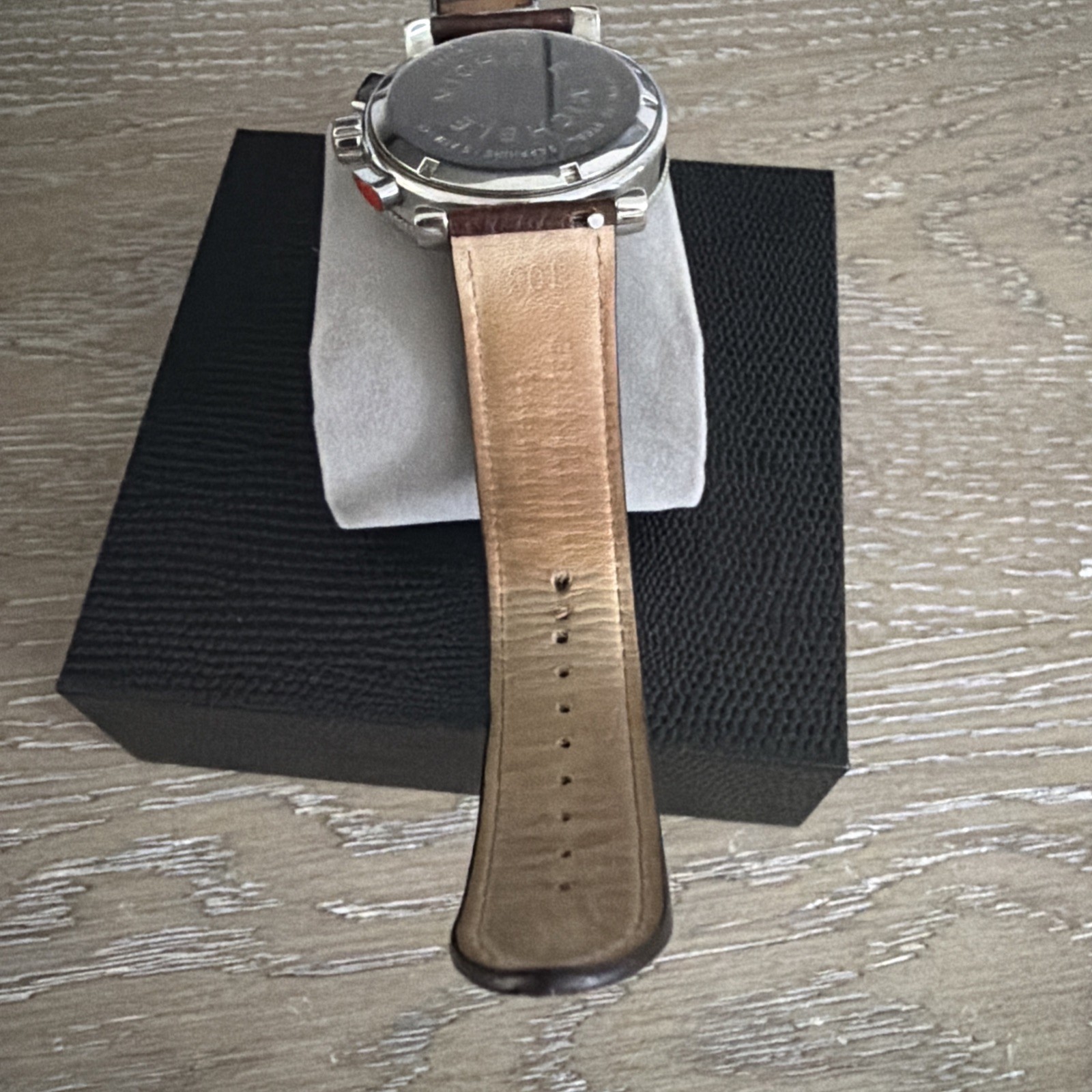 Michele Sport Sail Chronograph Watch MW01K00A0013 Swiss Quartz 41mm