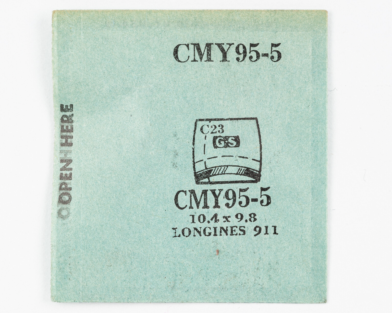 Original NOS G-S “CMY” Wristwatch Crystals – Many Variations Available!
