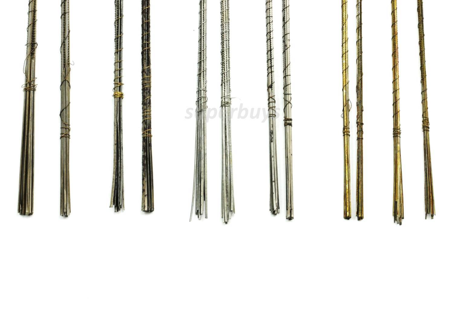 144pc Mix Set Grade 1/0 to 6/0 Jewellery Saw Blades For Precise Cutting Sawing