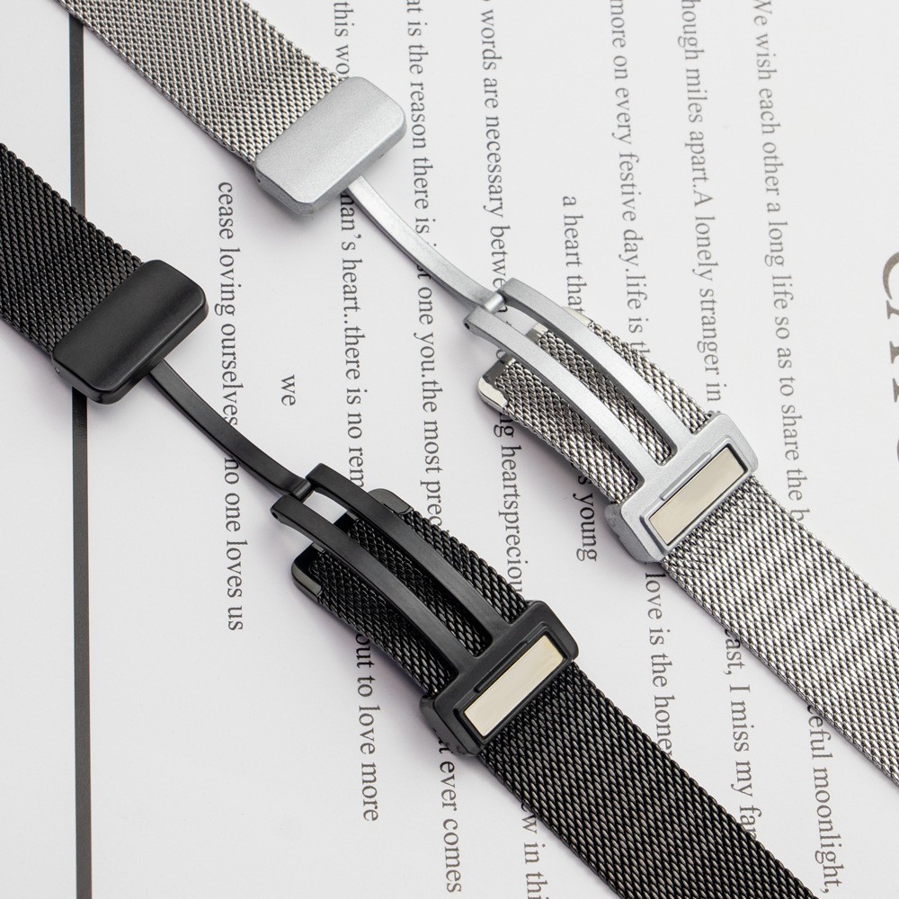 Stainless Steel Milanese Watch Band with Folding Clasp for Samsung Galaxy4/5 Pro