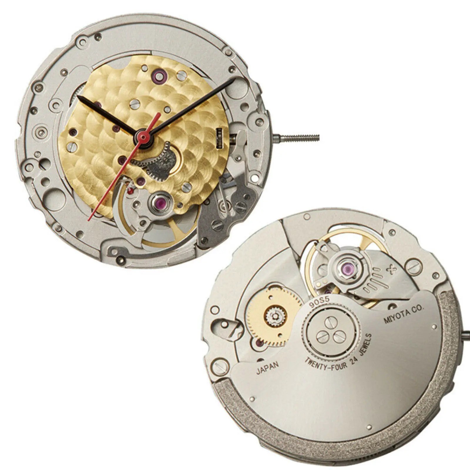 Genuine Miyota 90S5 Automatic Movement Open Heart 24 Jewels Hi-Beat Citizen Core