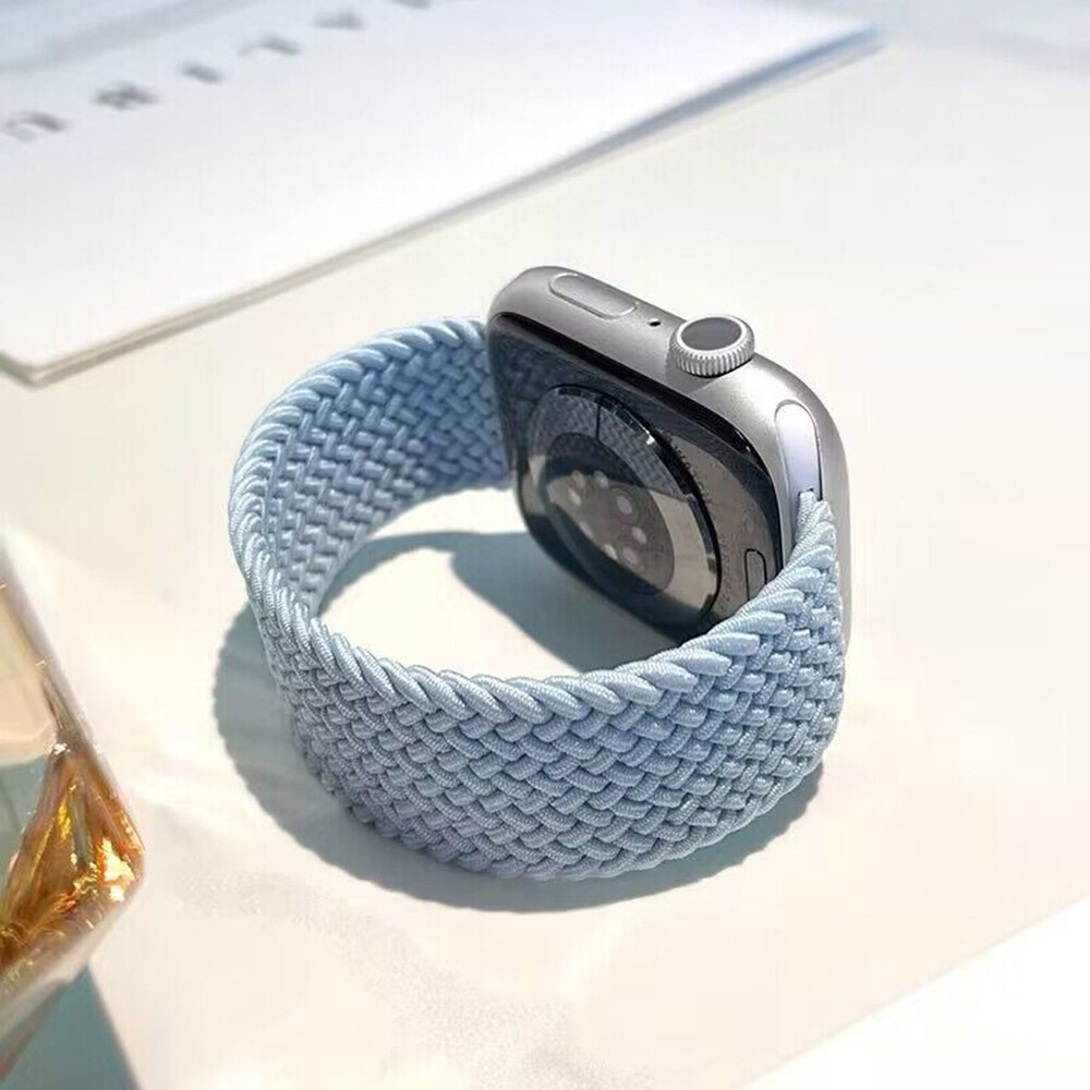 For Apple Watch 10-SE Ultra 2 Braided Solo Loop Band Size 38/41/42/44/45/46/49MM