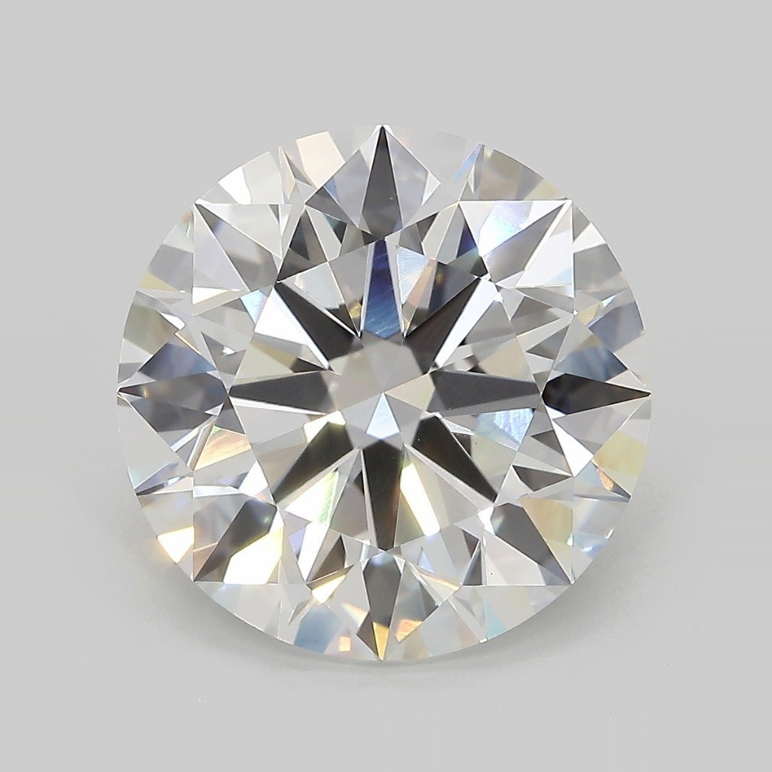 Lab Grown 7.69 Ct Round Cut F Color VVS2 Clarity STONE IGI Certified CVD DIAMOND