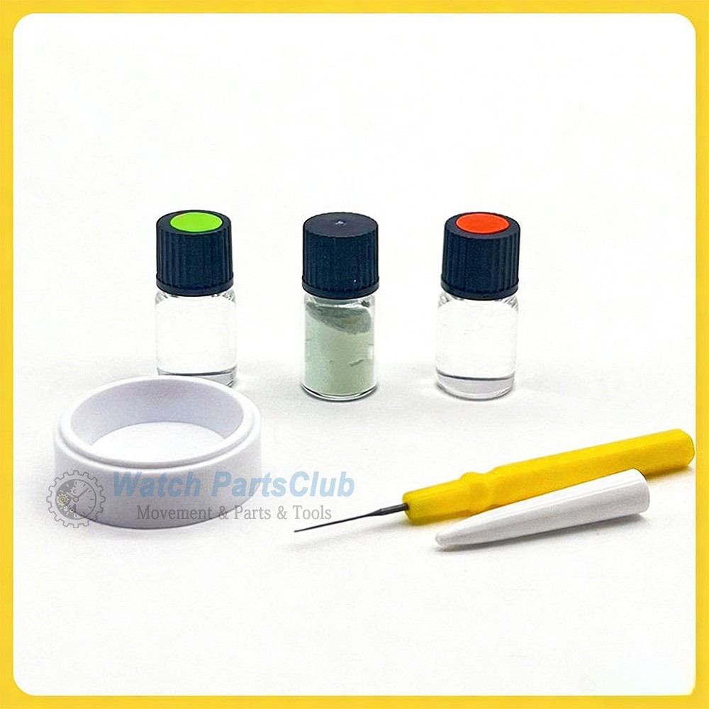 Swiss Bergeon 5680 Watch Luminous Paste Kit for Hands & Dials Refinishing