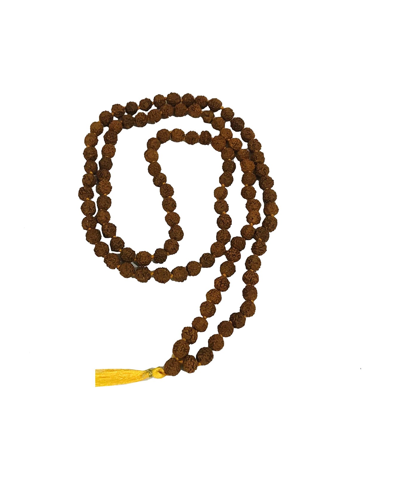 Rudraksh Mala Himalayan Rudraksha Seeds Religious for Wearing and Japa Mala 6 MM
