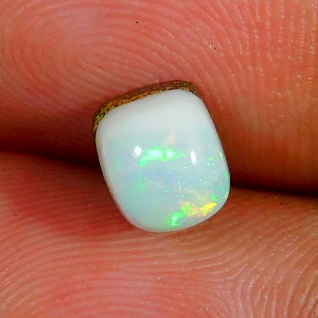 1.75Cts. Natural Stunning Power Boulder Opal Cushion Cabochon Loose Gemstone
