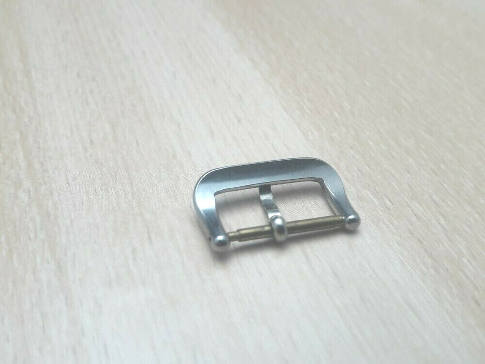 VINTAGE NOS 1950-60’S 16MM STAINLESS STEEL CERTINA BUCKLE *7158