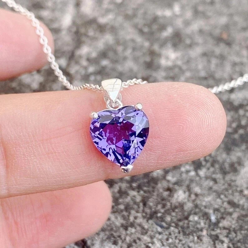 17 Ct Natural Color Change Alexandrite GIE Certified Gemstone Pendant 925 Silver