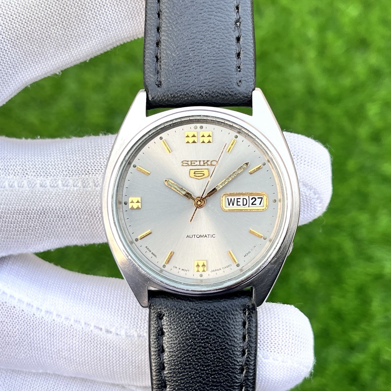Vintage Seiko 5 Dress Formal Automatic Japan Made Men’s Watch Cal 6309