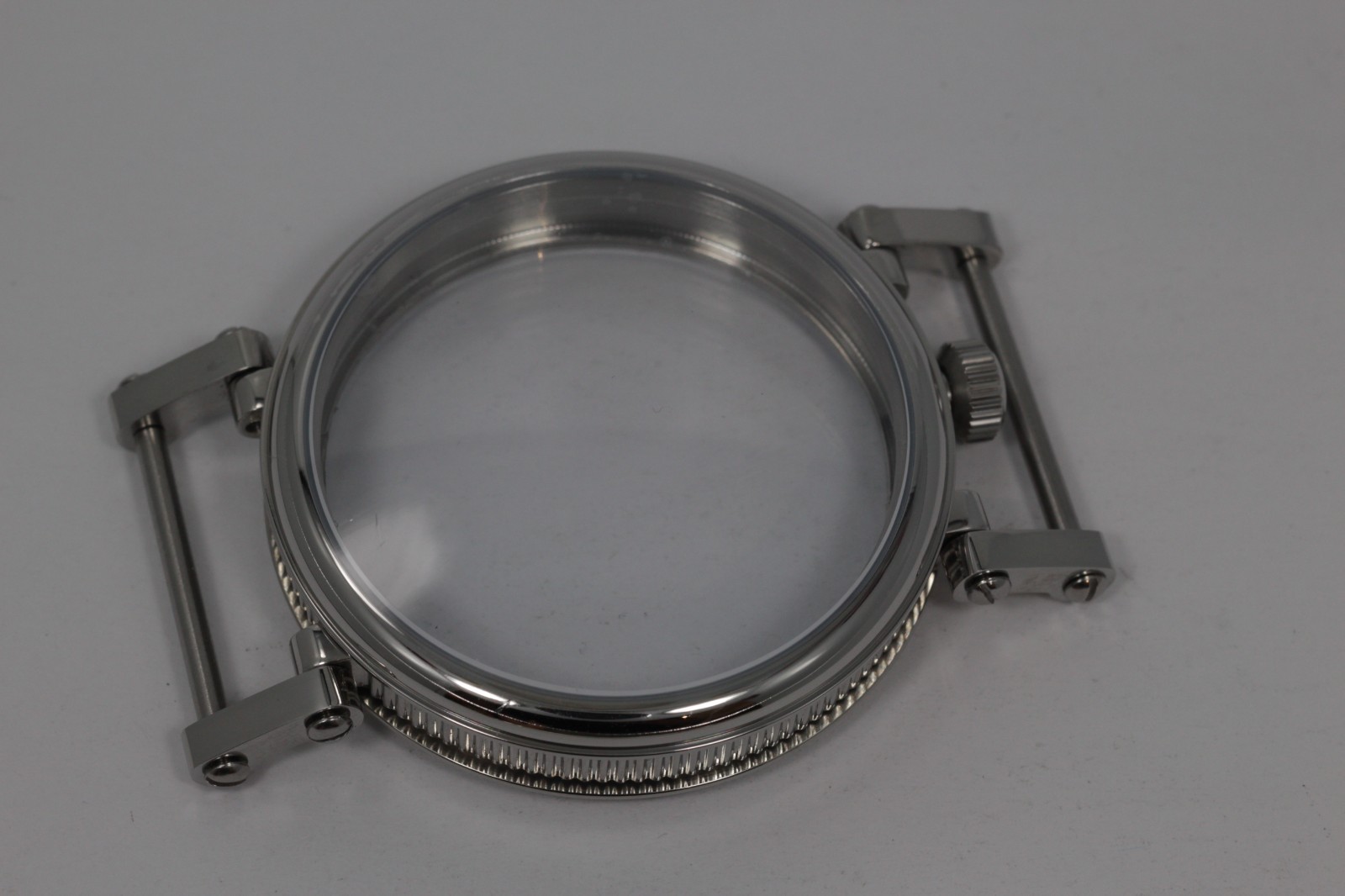 Stainless steel case for marriage watch will fit Illinois, Waltham 12s movement