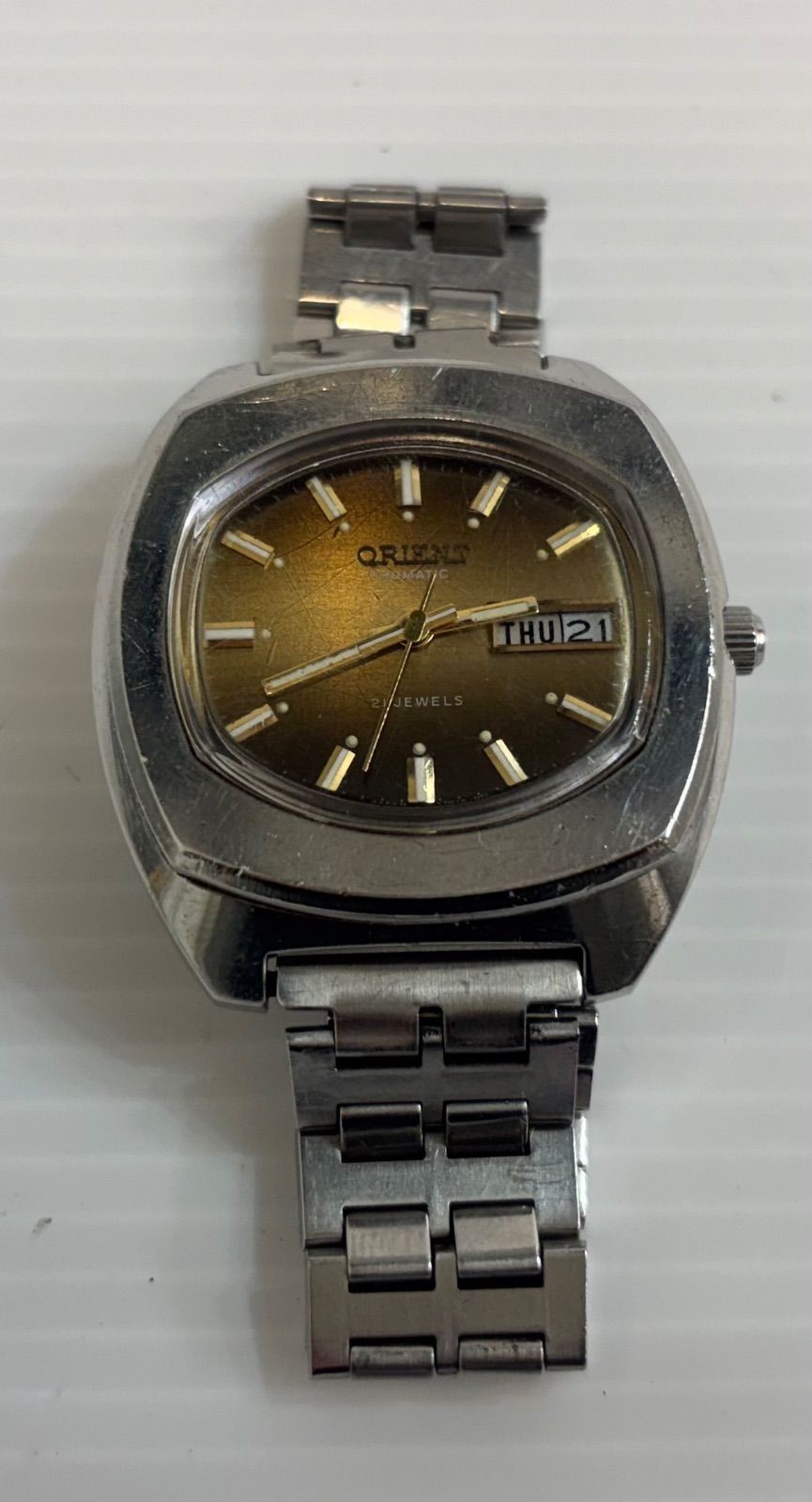 Orient Y149-10740 Automatic Watch 42mm Stainless Steel wrist 15.5cm/6.1in