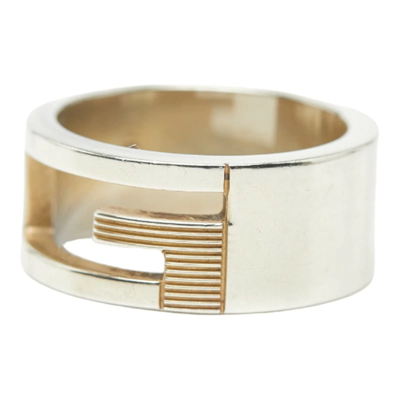 Gucci Brandet G Ring SV925 Silver Ladies US 3.5.5 | Elegant Jewelry