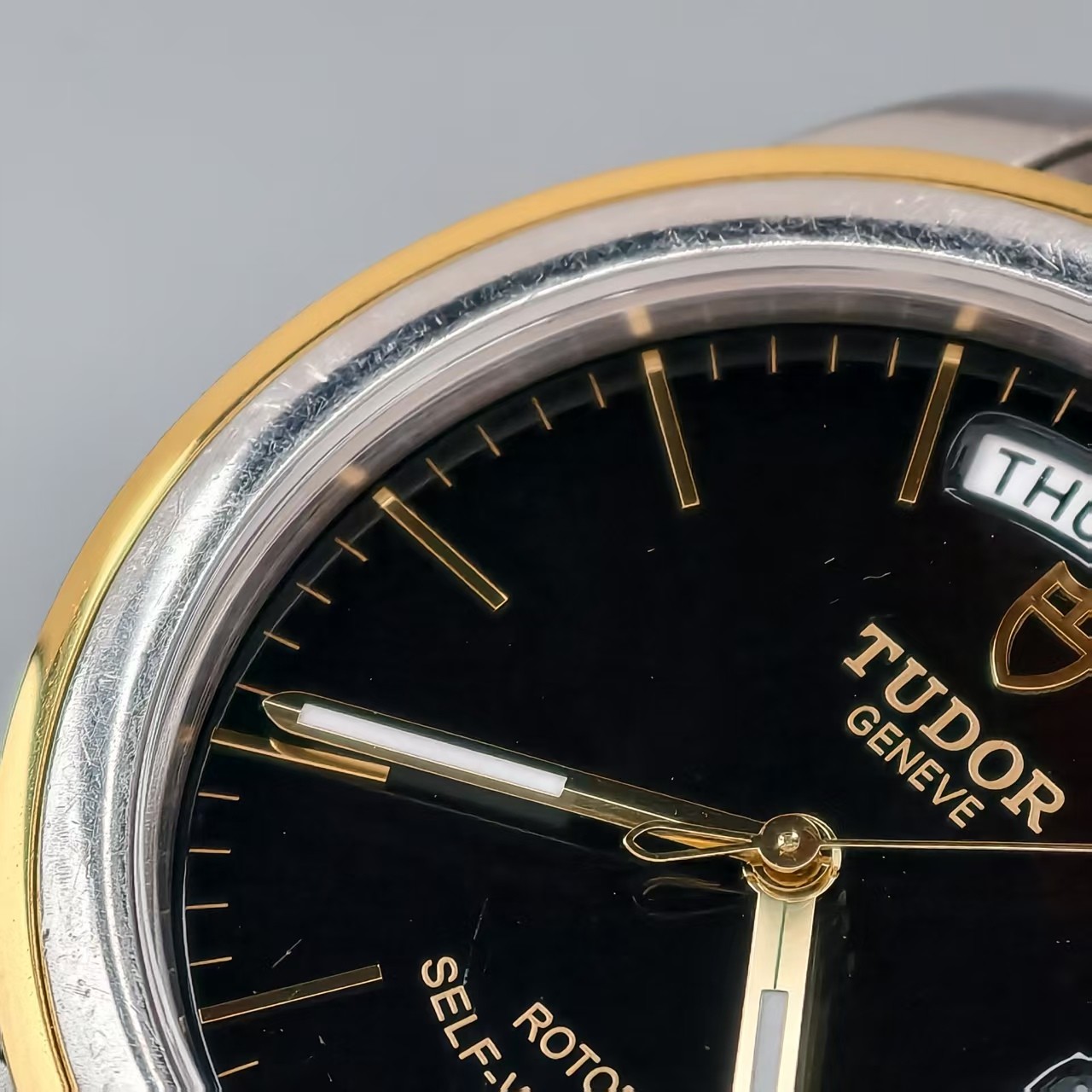 Tudor Black Gilding Dial Glamour M56003-0007 Men’s Watch Automatic 39mm Date