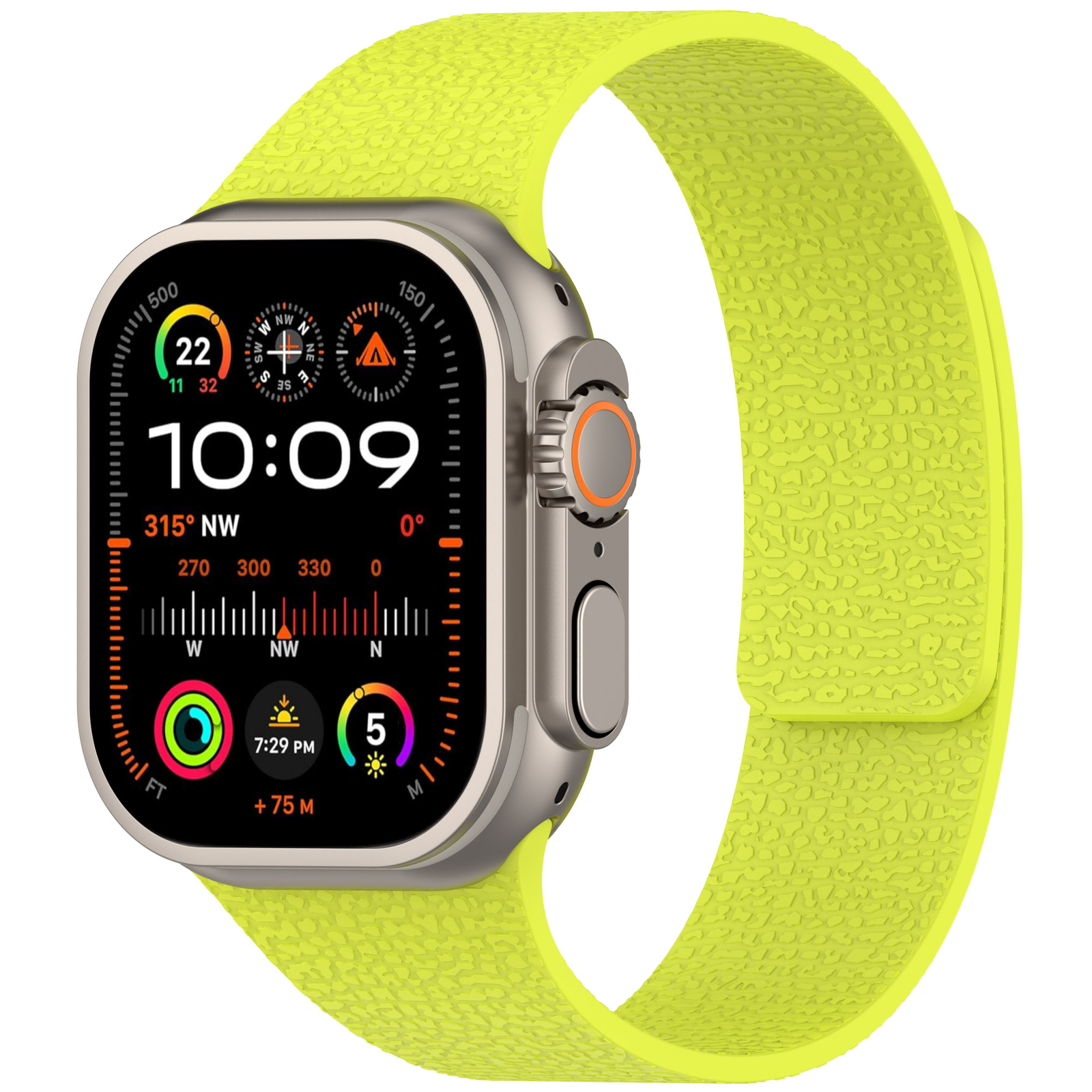 Slim Magnetic TPU Sport Rugged Band For iWatch Series Ultra 2/1 10 9 8 7 6 SE 5