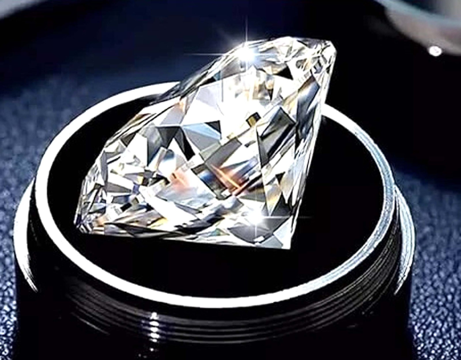 8.5mm Round Real Diamond 2.1Ct D Color VVS1 EGL Certified Loose Gemstone ” 5DOY