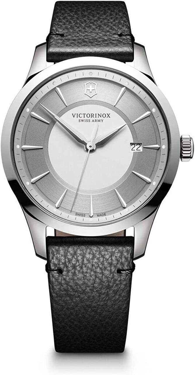 Victorinox Swiss Army 241823 Men’s Alliance Silver Quartz 40 mm Watch MSRP $460