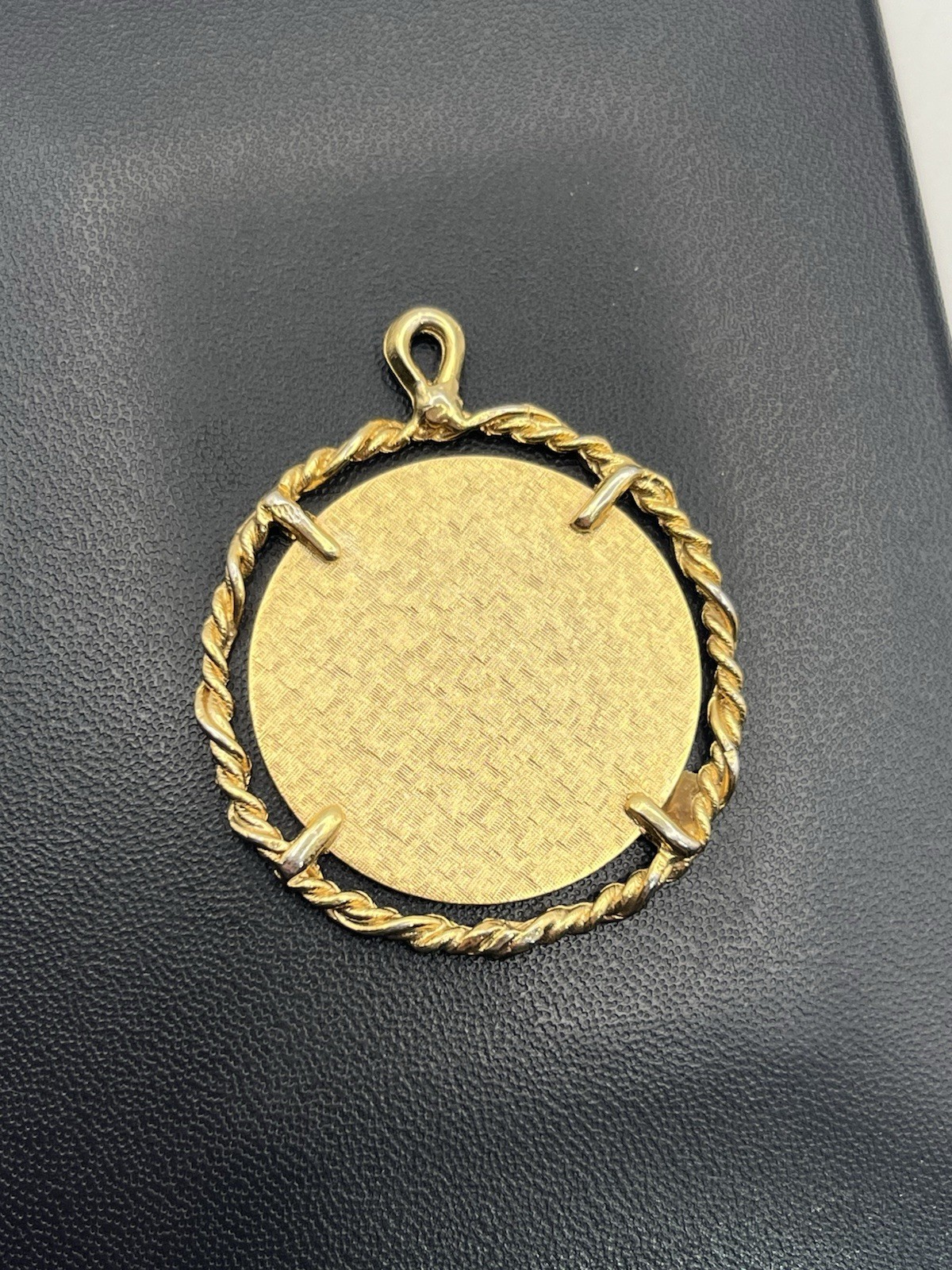 Sagittarius Zodiac Astrology Charm Pendant for necklace gold tone vintage