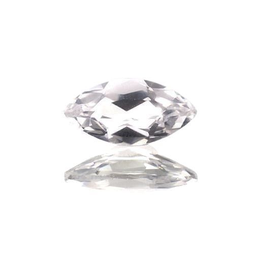 6x3mm – 12x6mm Lab Created White Marquise Shape